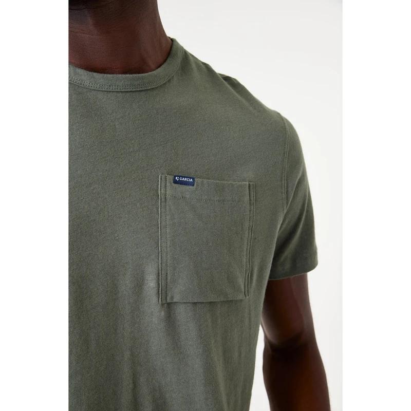 Heren T-shirt F51003 Garcia BRUIN MELE