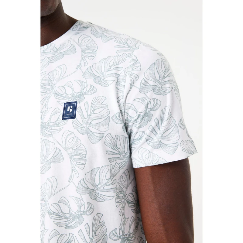 Heren T-shirt F51004 Garcia Wit