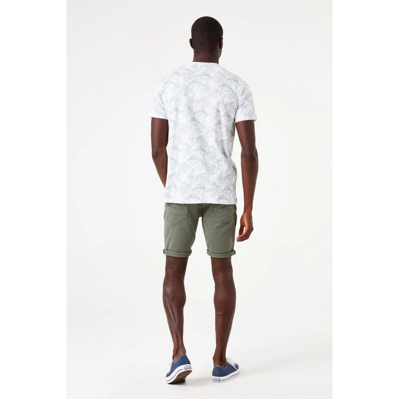 Heren T-shirt F51004 Garcia Wit