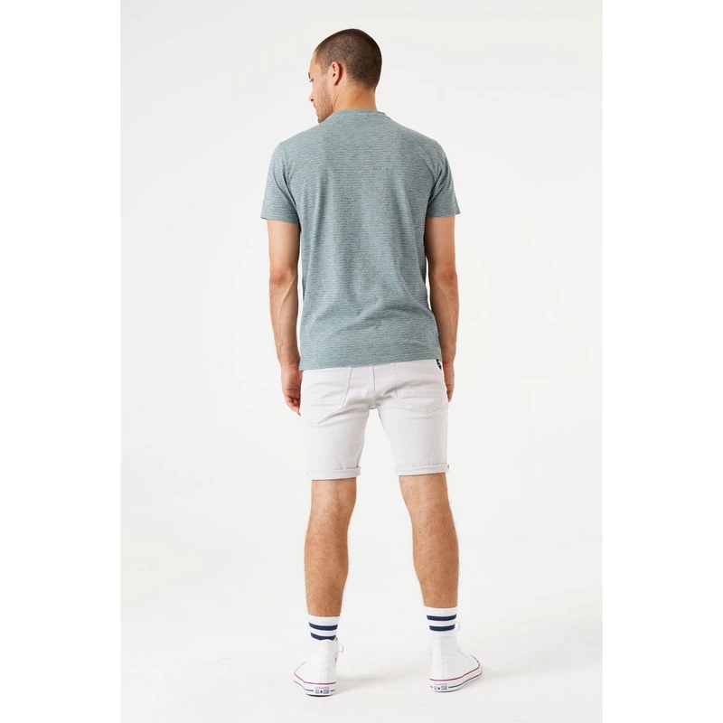 Heren T-shirt F51005 Garcia LIGHT BLUE DENIM
