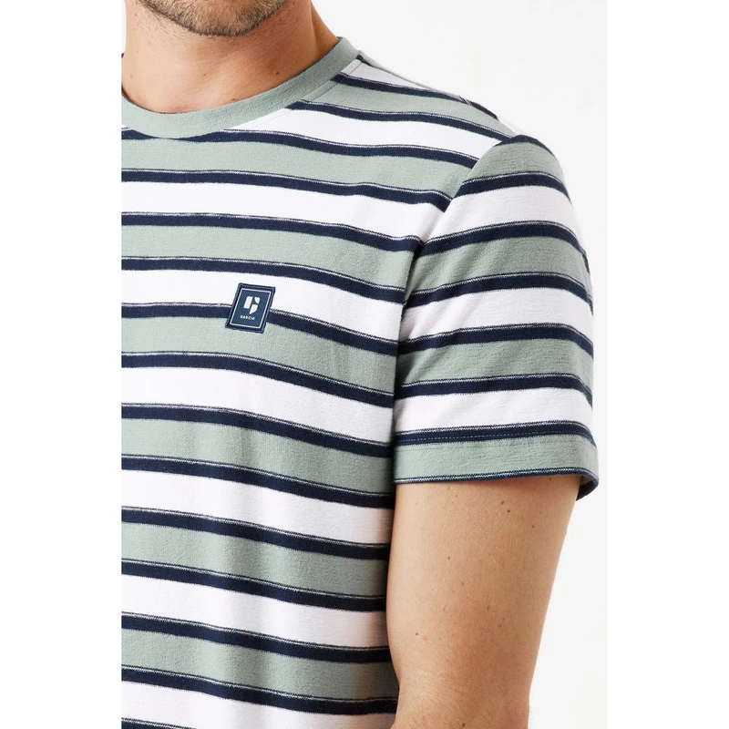 Heren T-shirt F51006 Garcia LIGHT BLUE DENIM