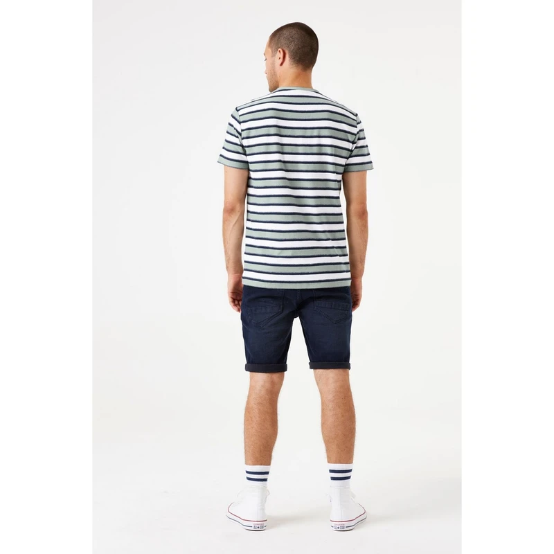 Heren T-shirt F51006 Garcia LIGHT BLUE DENIM