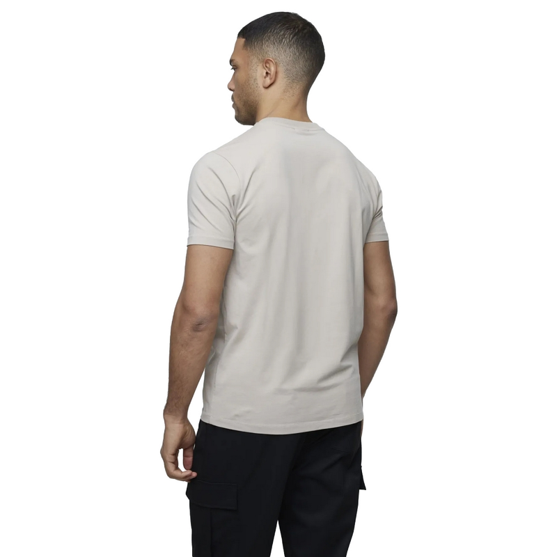 Heren T-shirt J2013-1202.042 Genti MIDDEN BRUIN