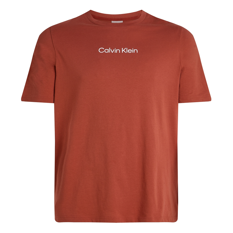 Heren T-shirt k10k112182 Calvin Klein Big & Tall ROOD