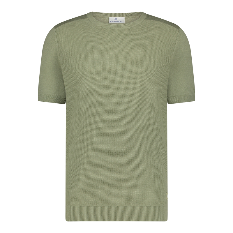 Heren T-shirt KBIS25-M11 Blue Industry GROEN