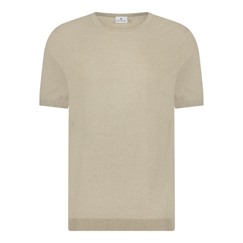 Heren T-shirt KBIS25-M17 Blue Industry BEIGE