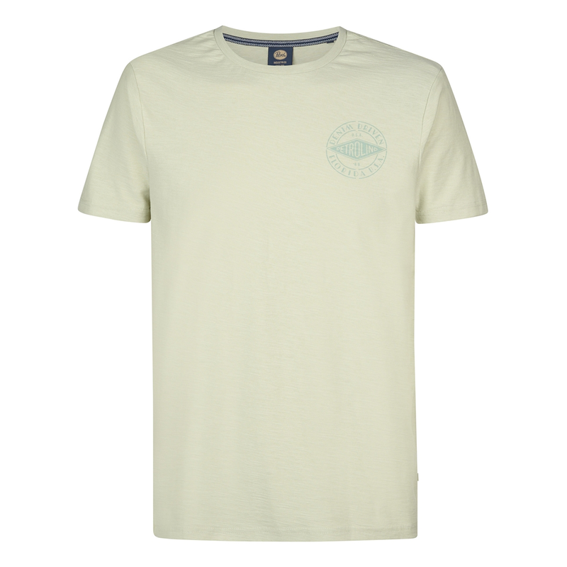 Heren T-shirt M-1050-TSR615 Petrol ZAND