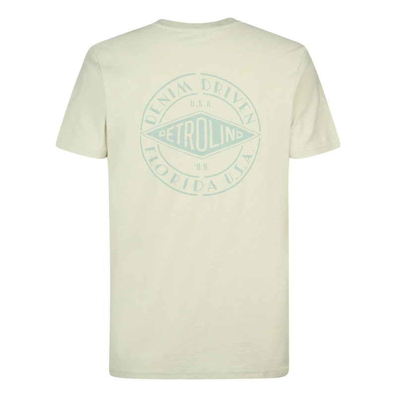 Heren T-shirt M-1050-TSR615 Petrol ZAND