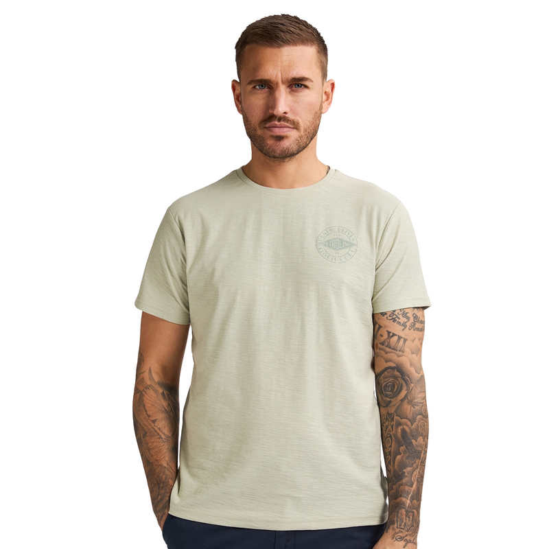 Heren T-shirt M-1050-TSR615 Petrol ZAND