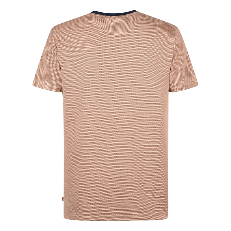 Heren T-shirt M-1050-TSR628 Petrol BRUIN MELE
