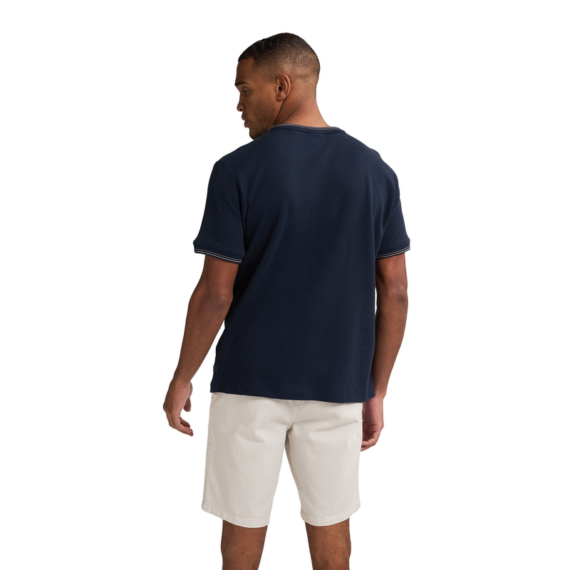 Heren T-shirt M-1050-TSR642 Petrol NAVY