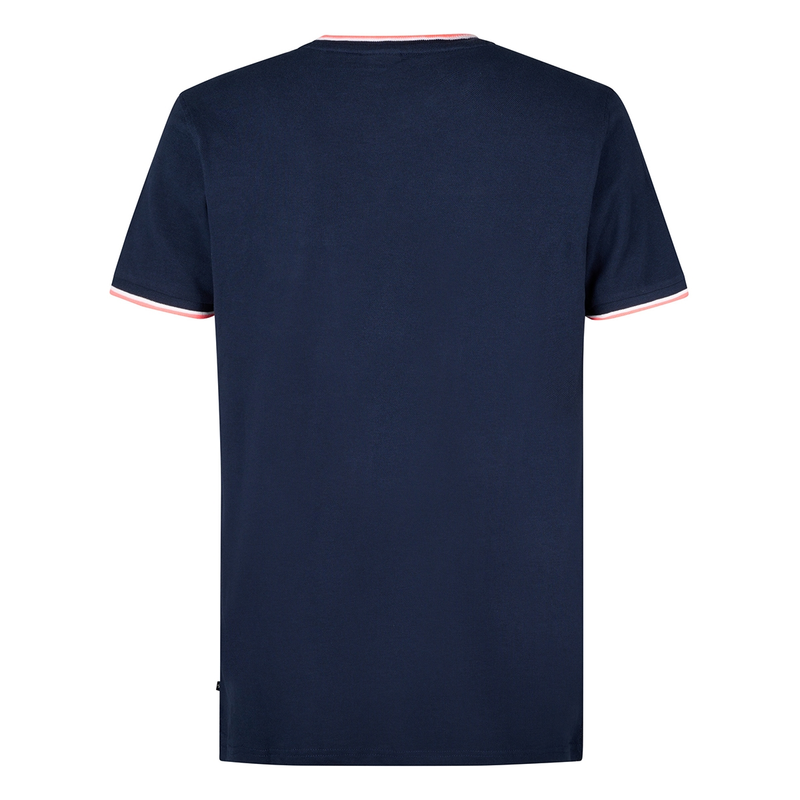 Heren T-shirt M-1050-TSR645 Petrol NAVY