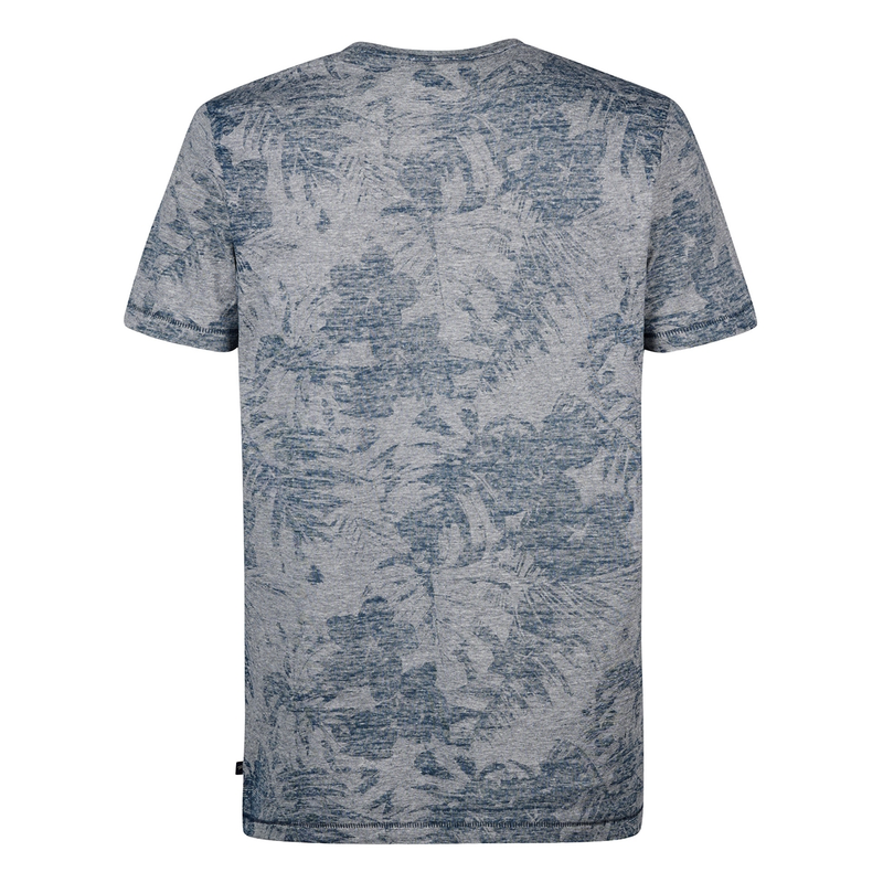 Heren T-shirt M-1050-TSR650 Petrol NAVY