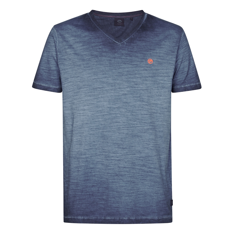 Heren T-shirt M-1050-TSV662 Petrol NAVY