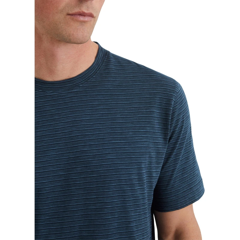Heren T-shirt M22218651174 Marc O'Polo BLAUW DESSIN