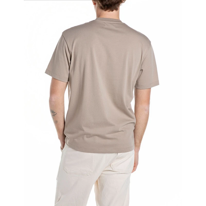 Heren T-shirt M3019.22662 Replay BEIGE