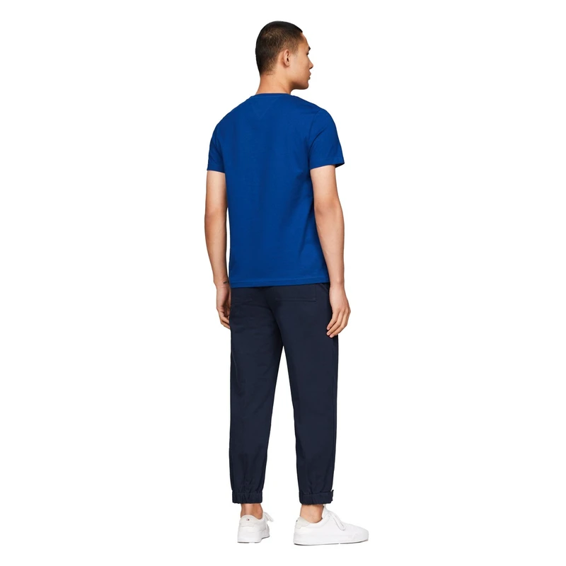 Heren T-shirt MW0MW11797 C5J Tommy Hilfiger KOBALT