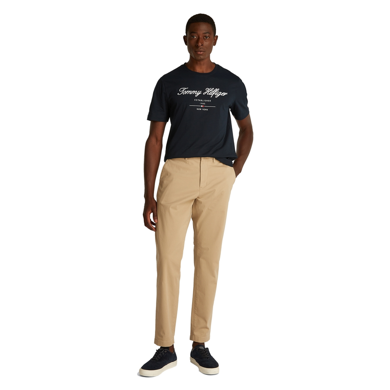 Heren T-shirt MW0MW33691.DW5 Tommy Hilfiger NAVY