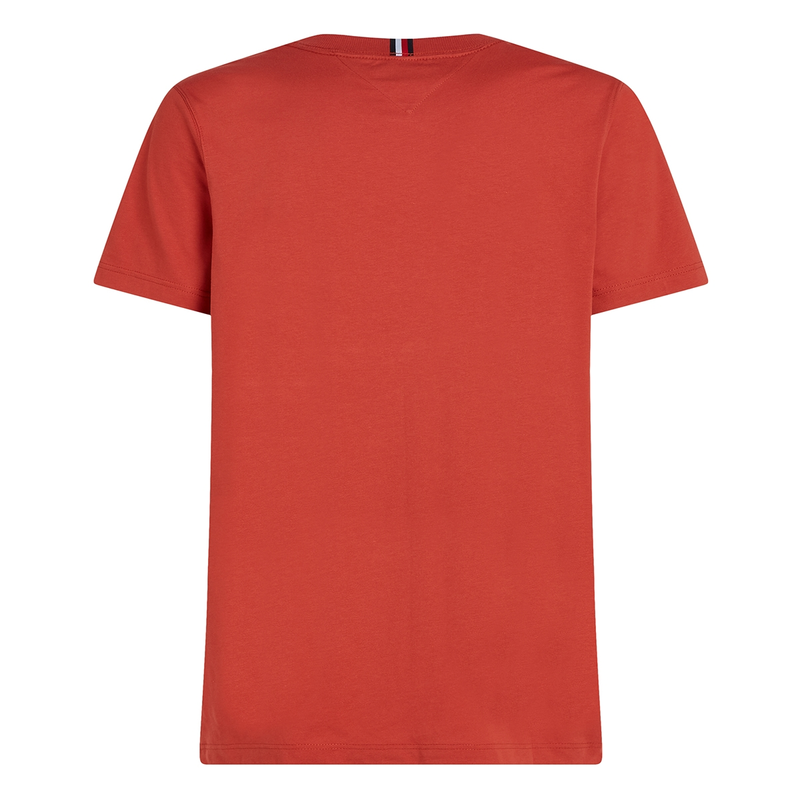 Heren T-shirt MW0MW35462 XM0 Tommy Hilfiger ROOD