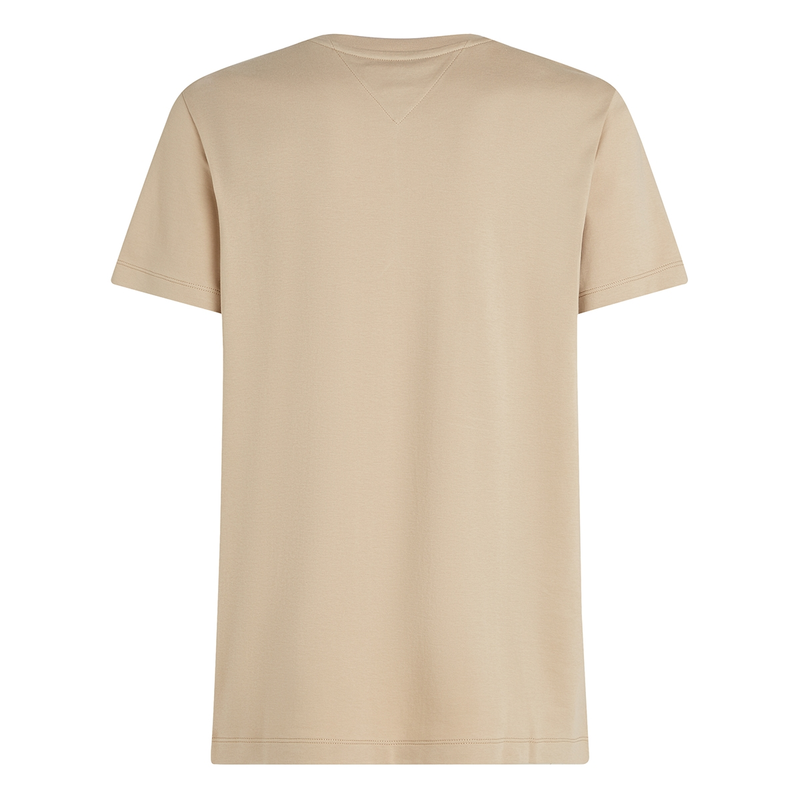 Heren T-shirt MW0MW37508.RBT Tommy Hilfiger BEIGE