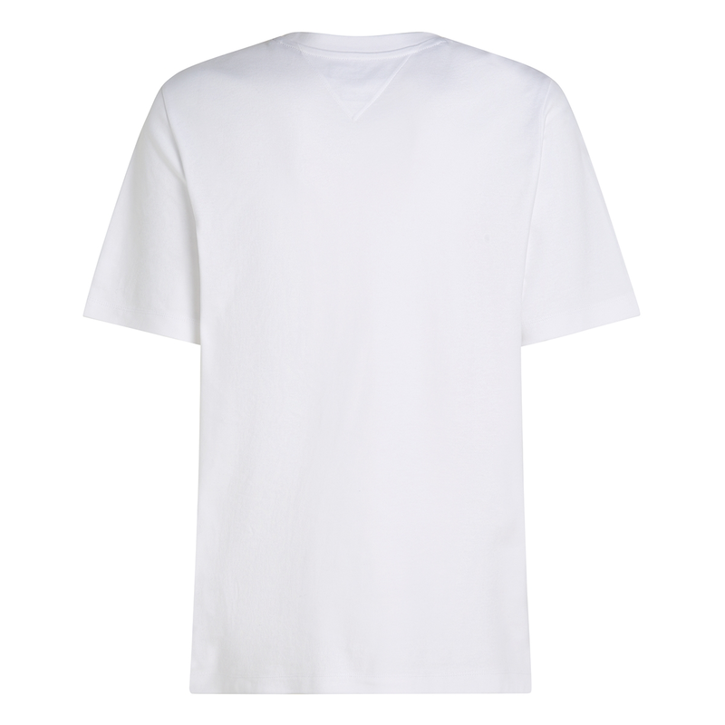 Heren T-shirt MW0MW37508.YBR Tommy Hilfiger Wit