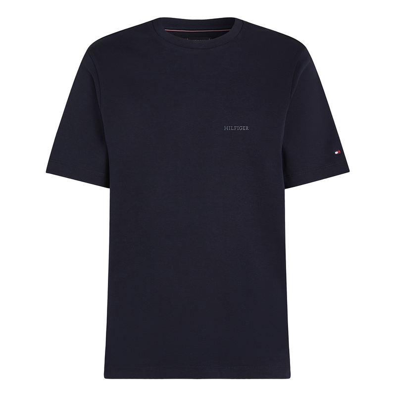 Heren T-shirt MW0MW37508DW5 Tommy Hilfiger NAVY