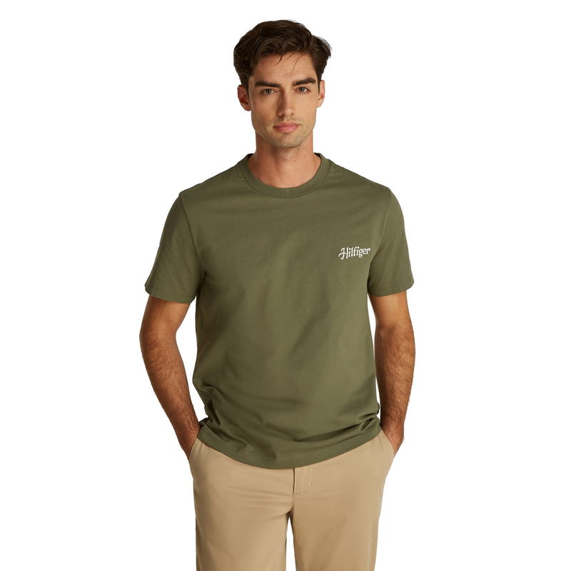 Heren T-shirt MW0MW38643.PLI Tommy Hilfiger OLIJF