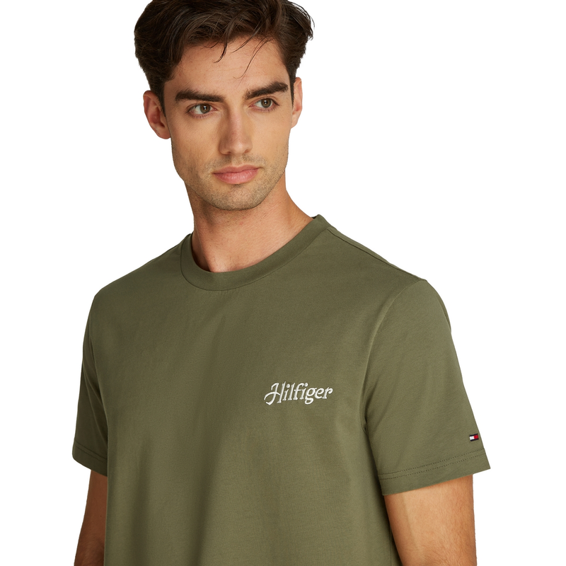 Heren T-shirt MW0MW38643.PLI Tommy Hilfiger OLIJF
