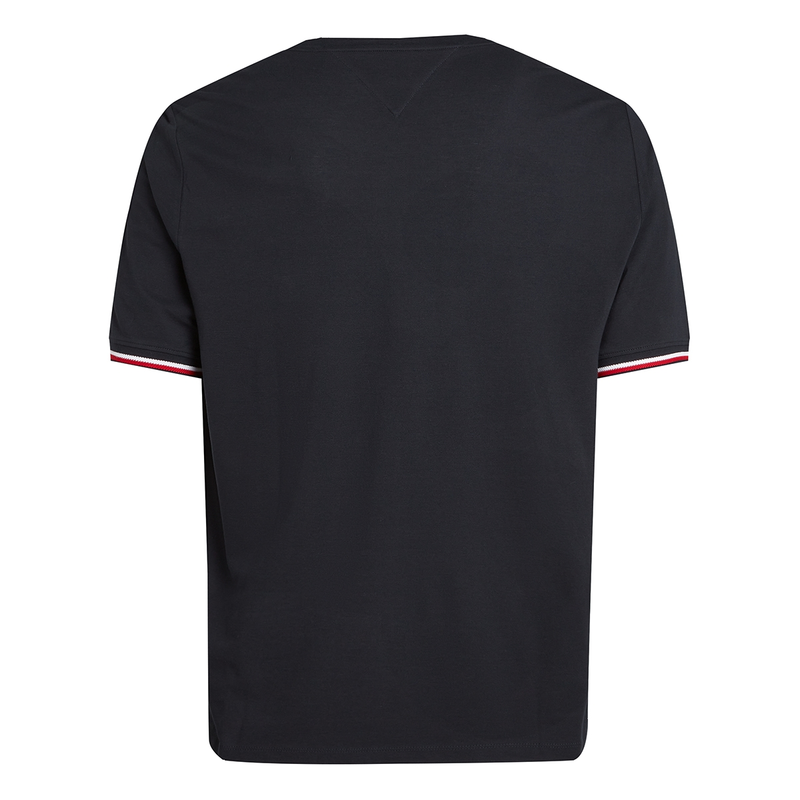 Heren T-shirt mw0mw39920 Tommy Hilfiger Big & Tall NAVY
