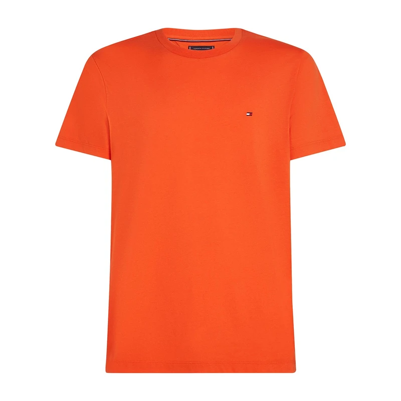 Heren T-shirt MW0MW39995.SCX Tommy Hilfiger ORANJE