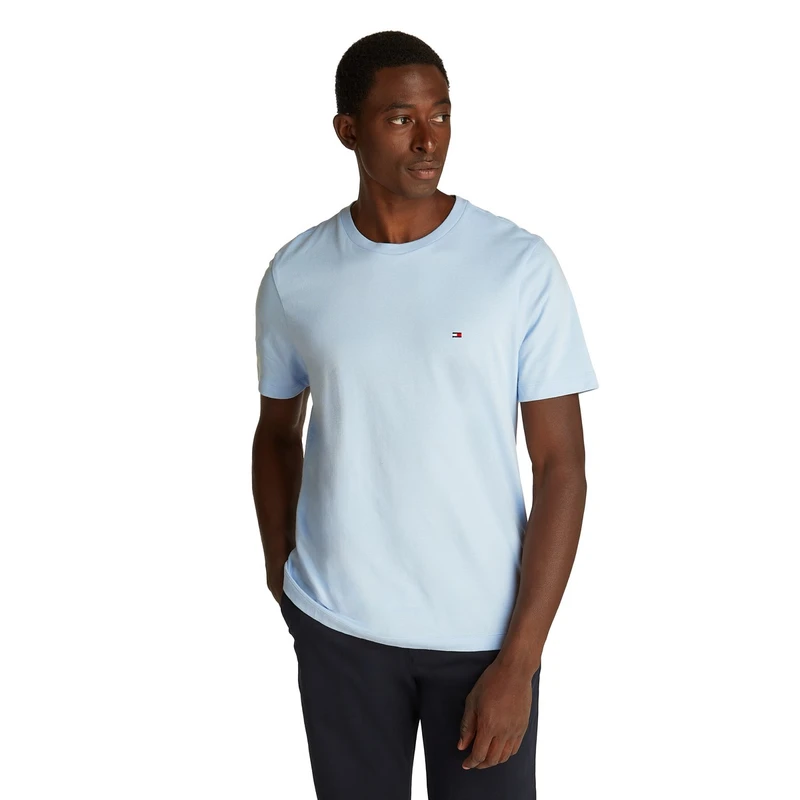 Heren T-shirt MW0MW39995C1O Tommy Hilfiger BLEU