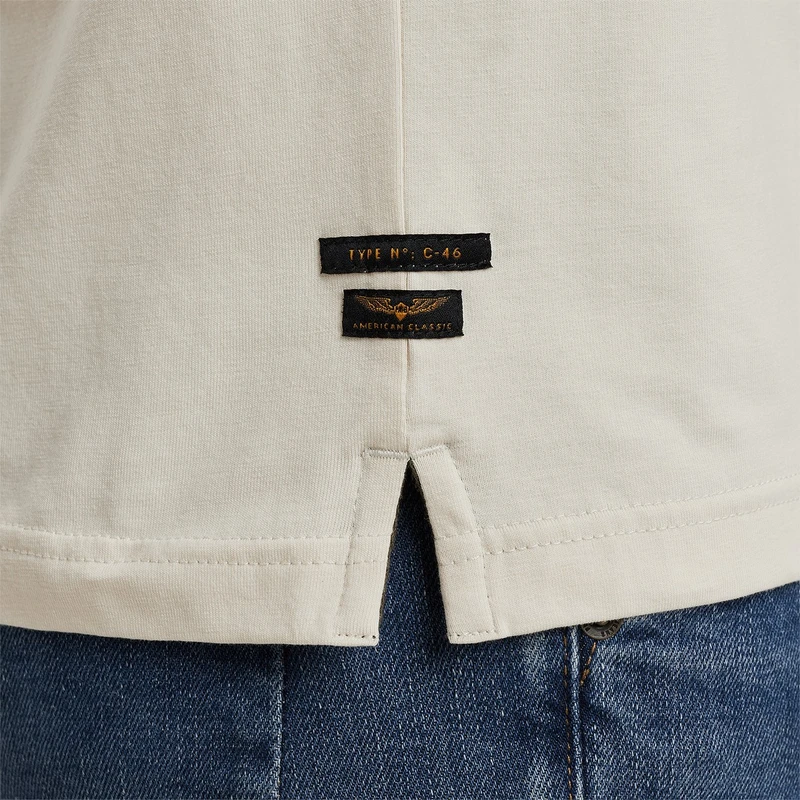 Heren T-shirt PTS2502581 PME Legend OFF-WHITE