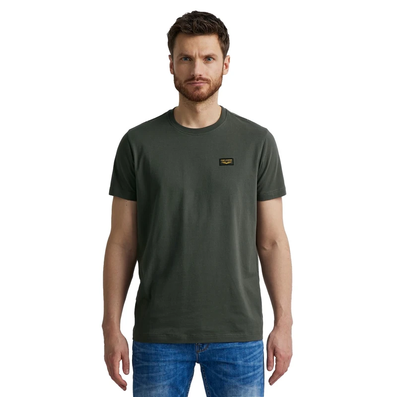 Heren T-shirt PTSS0000555 PME Legend DONKER BRUIN
