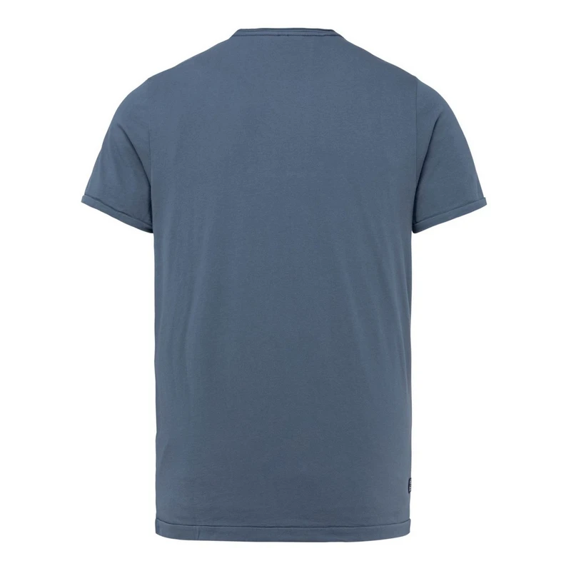 Heren T-shirt PTSS000501 PME Legend MIDDEN BLAUW