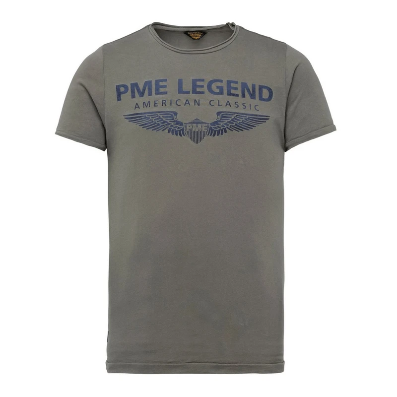 Heren T-shirt PTSS000501 PME Legend KHAKIGROEN