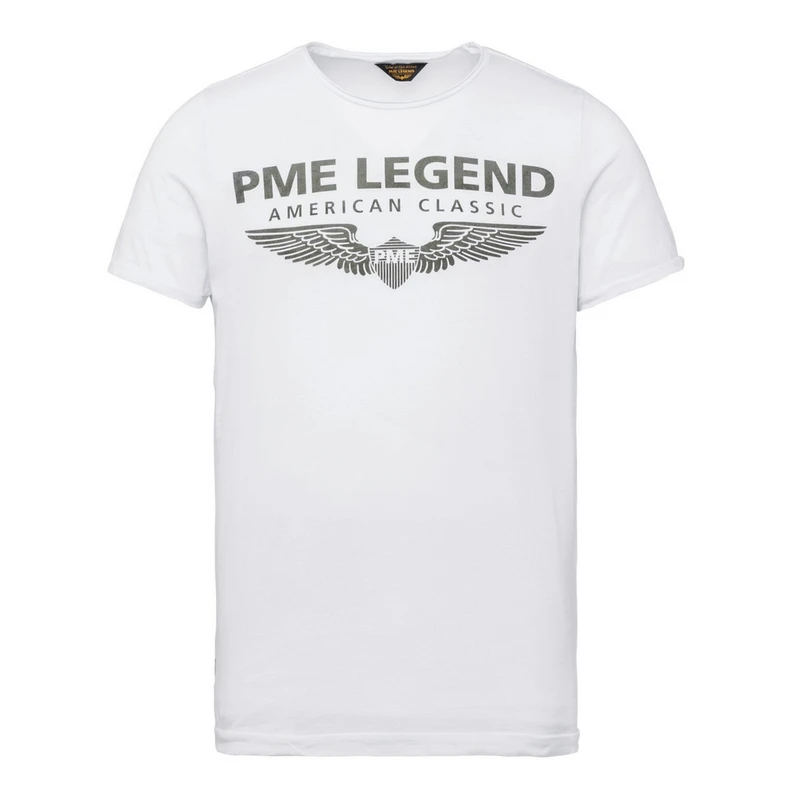 Heren T-shirt PTSS000501 PME Legend Wit