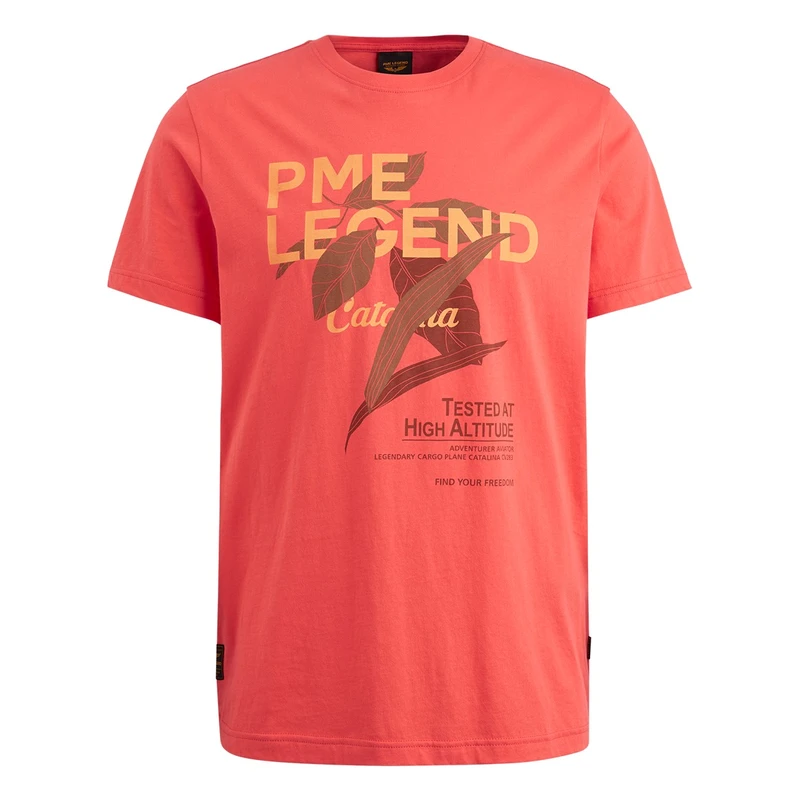 Heren T-shirt PTSS2404571 PME Legend ROOD