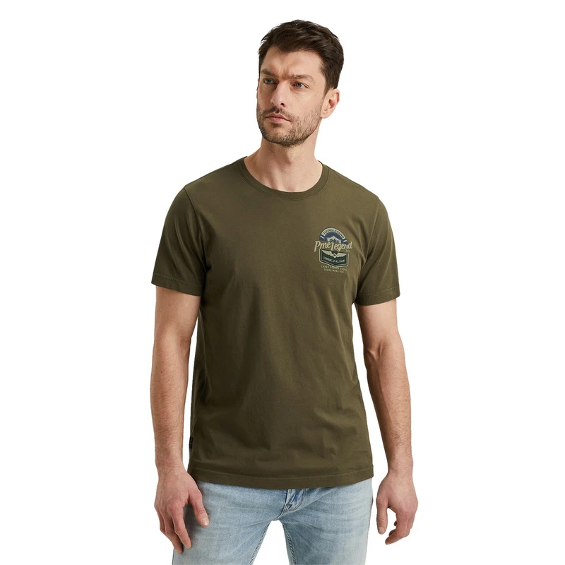 Heren T-shirt PTSS2404590 PME Legend GROEN