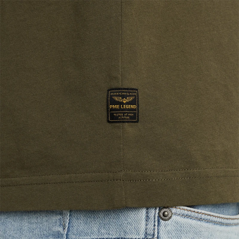 Heren T-shirt PTSS2404590 PME Legend GROEN