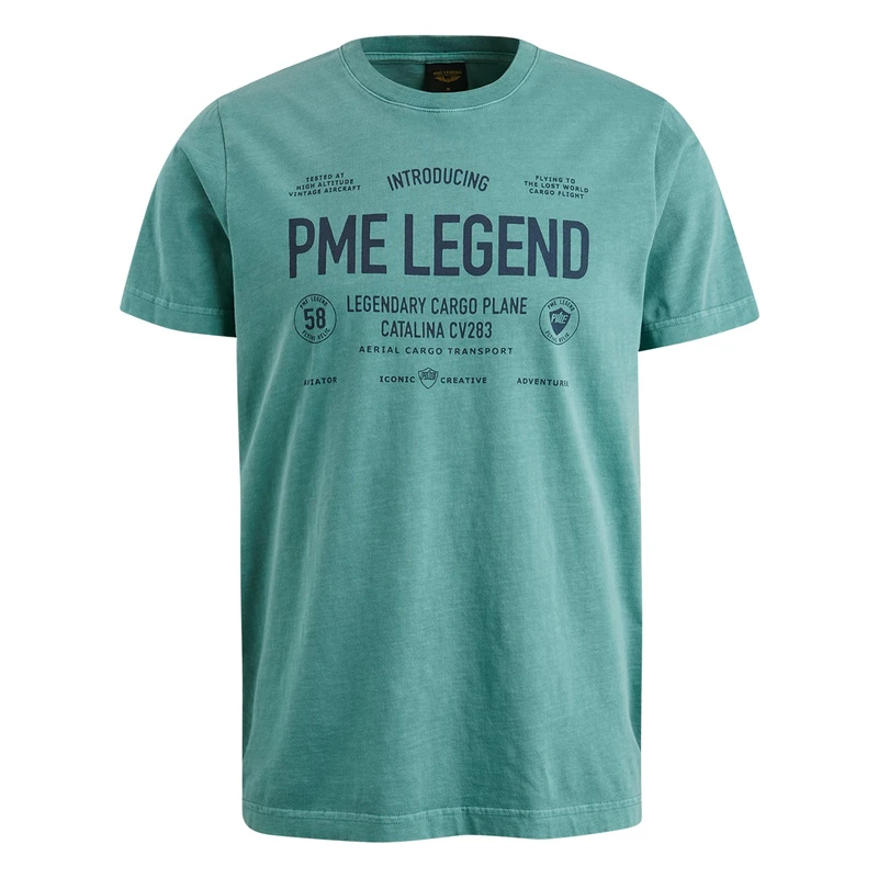 Heren T-shirt PTSS2405562 PME Legend NAVY
