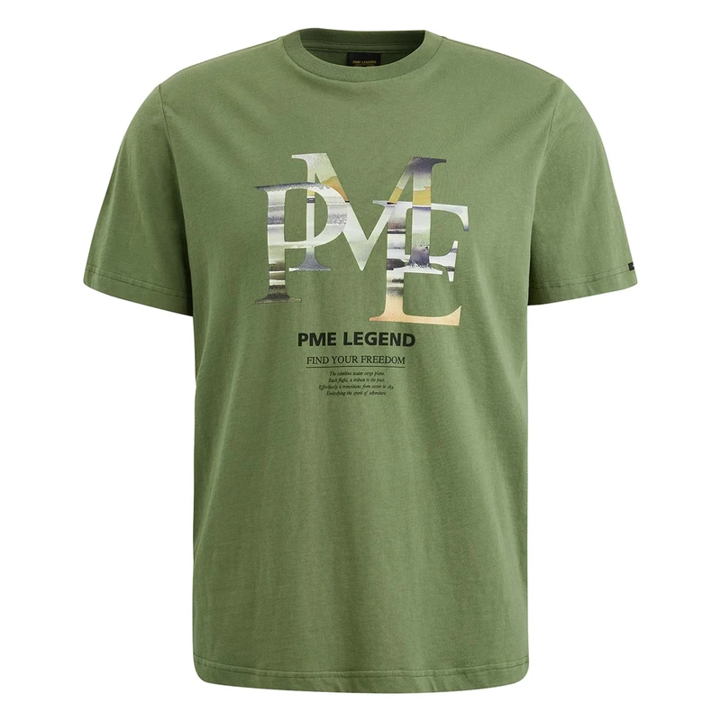 Heren T-shirt PTSS2502551 PME Legend GROEN