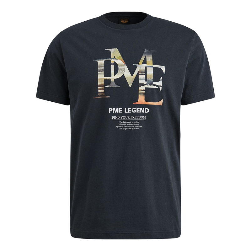 Heren T-shirt PTSS2502551 PME Legend NAVY
