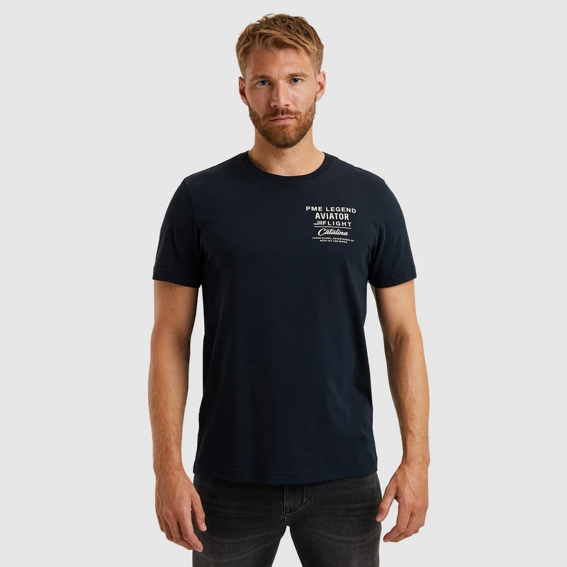 Heren T-shirt PTSS2502552 PME Legend NAVY