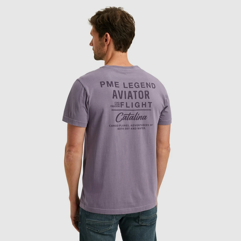 Heren T-shirt PTSS2502552 PME Legend PAARS
