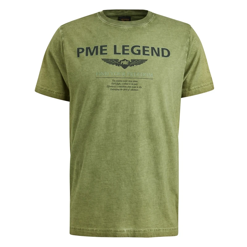 Heren T-shirt PTSS2502555 PME Legend GROEN