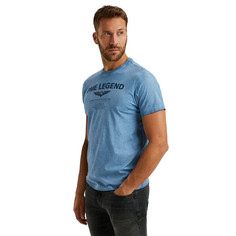 Heren T-shirt PTSS2502555 PME Legend BLEU