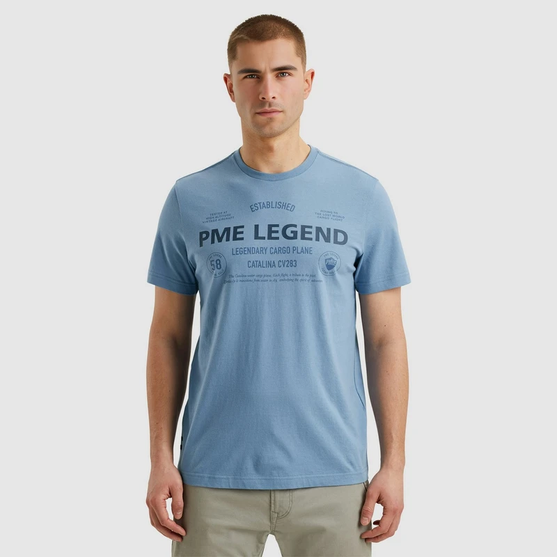 Heren T-shirt PTSS2502560 PME Legend BLEU