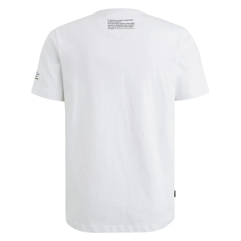 Heren T-shirt PTSS2502577 PME Legend WIT DESSIN