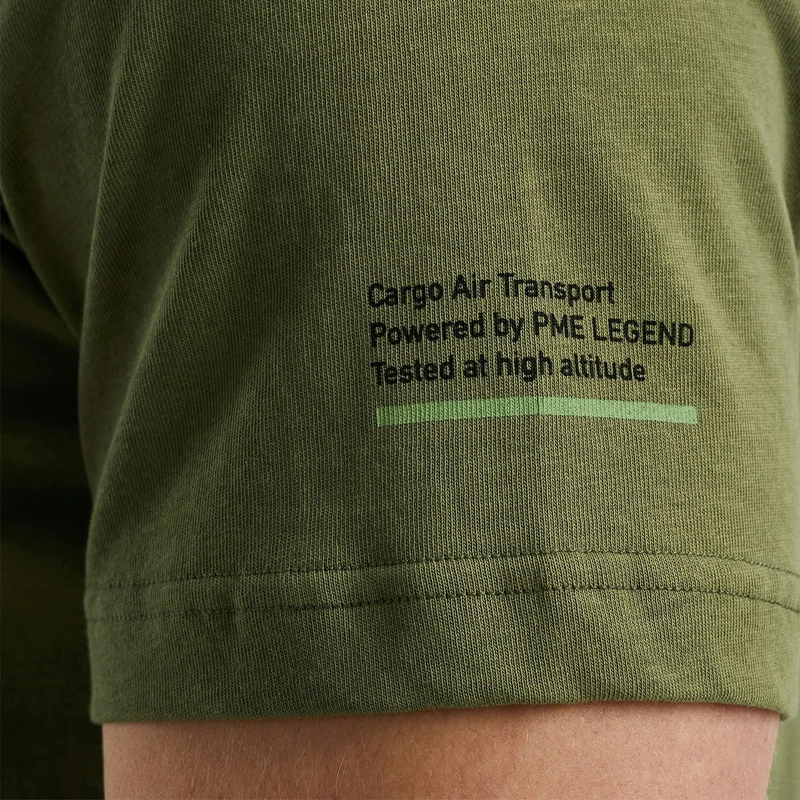 Heren T-shirt PTSS2502577 PME Legend GROEN
