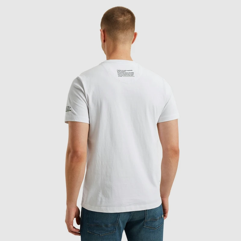 Heren T-shirt PTSS2502577 PME Legend WIT DESSIN